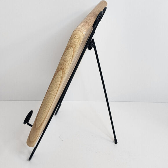 New Kitchen Measurements Wood Engraved Cutting Board With Stand - Unique Gifts - Picture 4 of 8